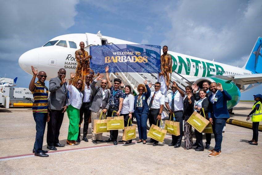 Frontier Airlines Launches Service To Puerto Rico From Barbados