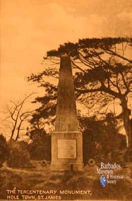 Holetown Monument